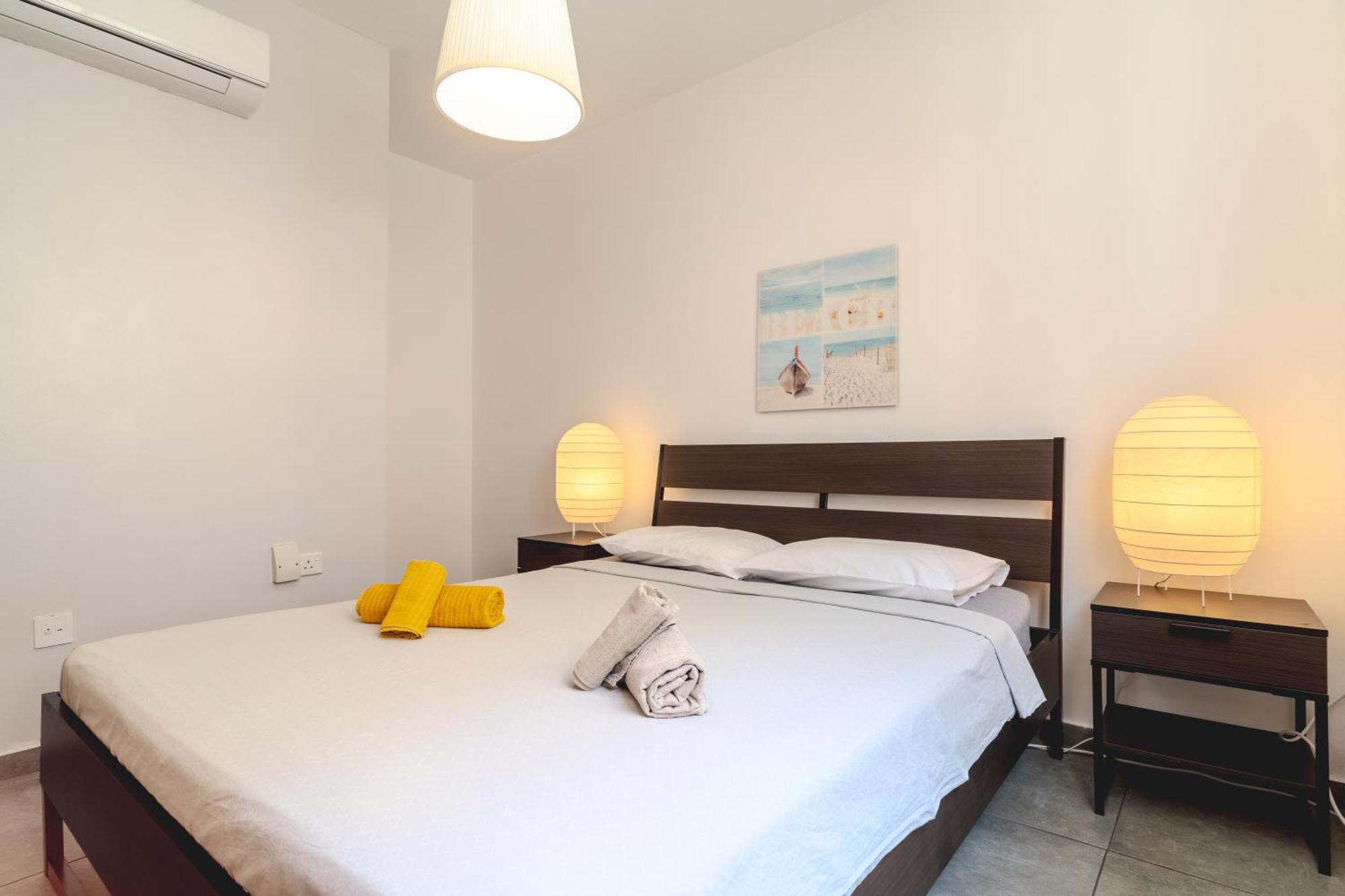 Kave Blue Mackenzie 1 Bdr Flat With Pool Apartment Larnaca Ngoại thất bức ảnh